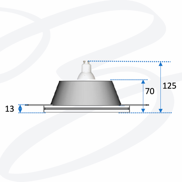 lampadario faretto